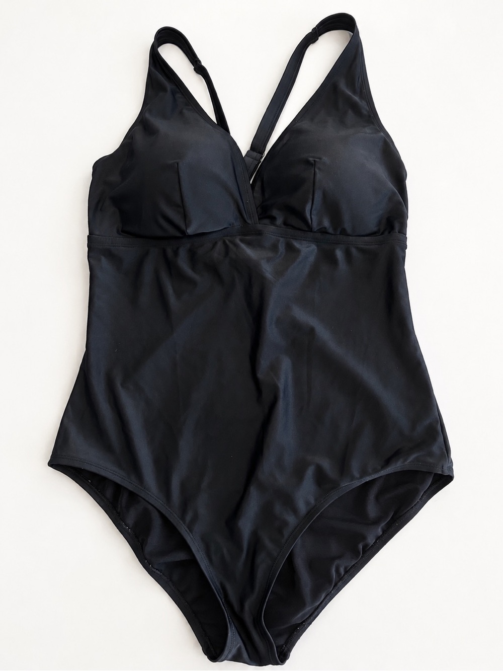 Torrid Black Wireless Triangle One Piece Swimsuit Size 1